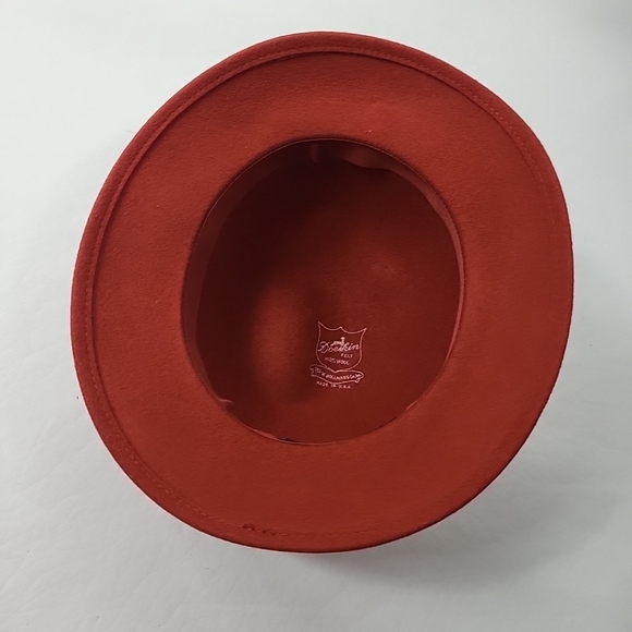 Sus-ELLE Chapelier Vintage Wool Doeskin Felt Hat with Flowers - Picture 5 of 8